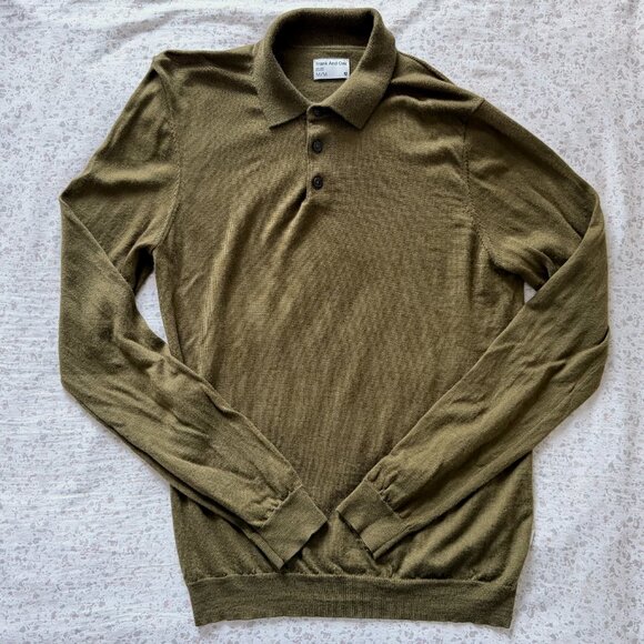 Frank & Oak - Merino wool polo sweater // **SOLD** - Picture 4 of 10